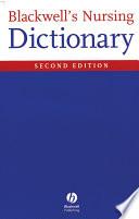Blackwell's Nursing Dictionary
