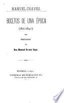 Bocetos de una época (1820-1840)