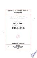 Bocetos y recuerdos