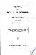 Boletim Da Sociedade de Geographia Do Rio de Janeiro