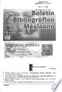 Boletín bibliográfico mexicano