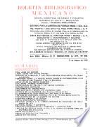 Boletín bibliográfico mexicano