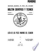 Boletín científico y técnico