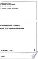 Boletín de documentación latinoamericana