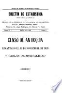 Boletín de estadística