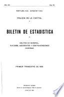 Boletin de estadística y jurisprudencia