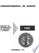 Boletín de estadísticas de seguros y fianzas