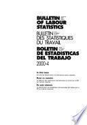 Boletín de Estadísticas Del Trabajo