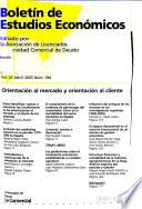 Boletín de estudios economicos