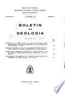 Boletín de geología