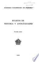 Boletín de historia y antigüedades