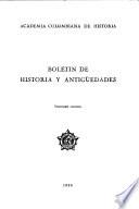 Boletín de historia y antigüedades