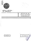Boletín de indicadores semanales