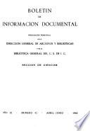Boletín de información documental