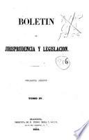 Boletín de jurisprudencia y legislación