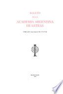 Boletín de la Academia Argentina de Letras