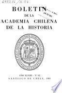 Boletín de la Academia Chilena de la Historia