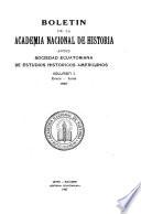 Boletín de la Academia Nacional de Historia ...