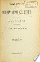 Boletín de la Academia Nacional de la Historia