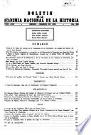 Boletín de la Academia Nacional de la Historia