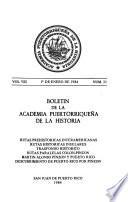 Boletín de la Academia Puertorriqueña de la Historia