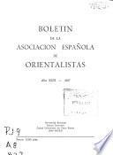 Boletín de la Asociación Española de Orientalistas