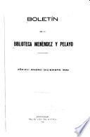 Boletín de la Biblioteca de Menéndez Pelayo