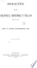 Boletín de la Biblioteca Menéndez y Pelayo