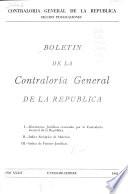 Boletín de la Contraloría General de la República