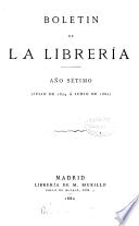 BOLETIN DE LA LIBRERIA