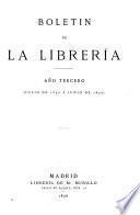 Boletín de la librería