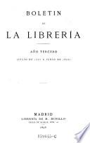 Boletin de la librería M. Murillo
