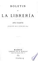 Boletin de la librería M. Murillo