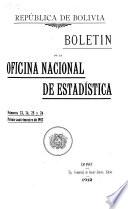 Boletín de la Oficina Nacional de Estadística