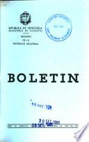 Boletín de la propiedad industrial