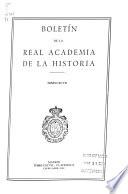 Boletín de la Real Academia de la Historia