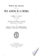 Boletín de la Real Academia de la Historia