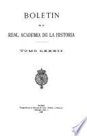 Boletín de la Real Academia de la Historia