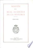 Boletin de la Real Academia de la Historia. TOMO CLXXIX. NUMERO I. AÑO 1982