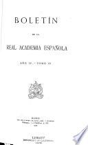 Boletín de la Real Academia Española