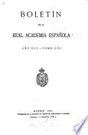 Boletín de la Real Academia Española