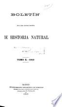 Boletín de la Real Sociedad Española de Historia Natural
