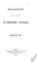 Boletín de la Real Sociedad Española de Historia Natural