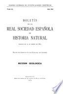 Boletín de la Real Sociedad Española de Historia Natural