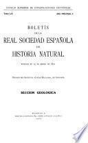 Boletín de la Real Sociedad Española de Historia Natural