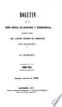 Boletín de la Revista general de legislación y jurisprudencia