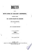 Boletín de la Revista general de legislación y jurisprudencia