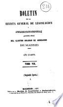 Boletín de la Revista general de legislación y jurisprudencia