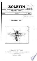 Boletín de la Sociedad Entomológica Argentina