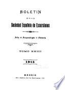 Boletín de la Sociedad Española de Excursiones